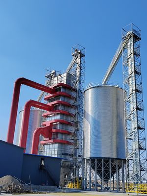 Температура горячего воздуха C 65 ≈ 160 Оборудование для сушки зерна, настраиваемое для нужд бизнеса