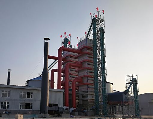 Энергосберегающая промышленная система сушки кукурузы с температурой горячего воздуха 65-160 C и увеличением коэффициента дроби % ≤ 0.5