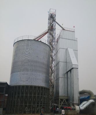 Сушильная машина для кукурузы большой емкости с нагревом чистым горячим воздухом